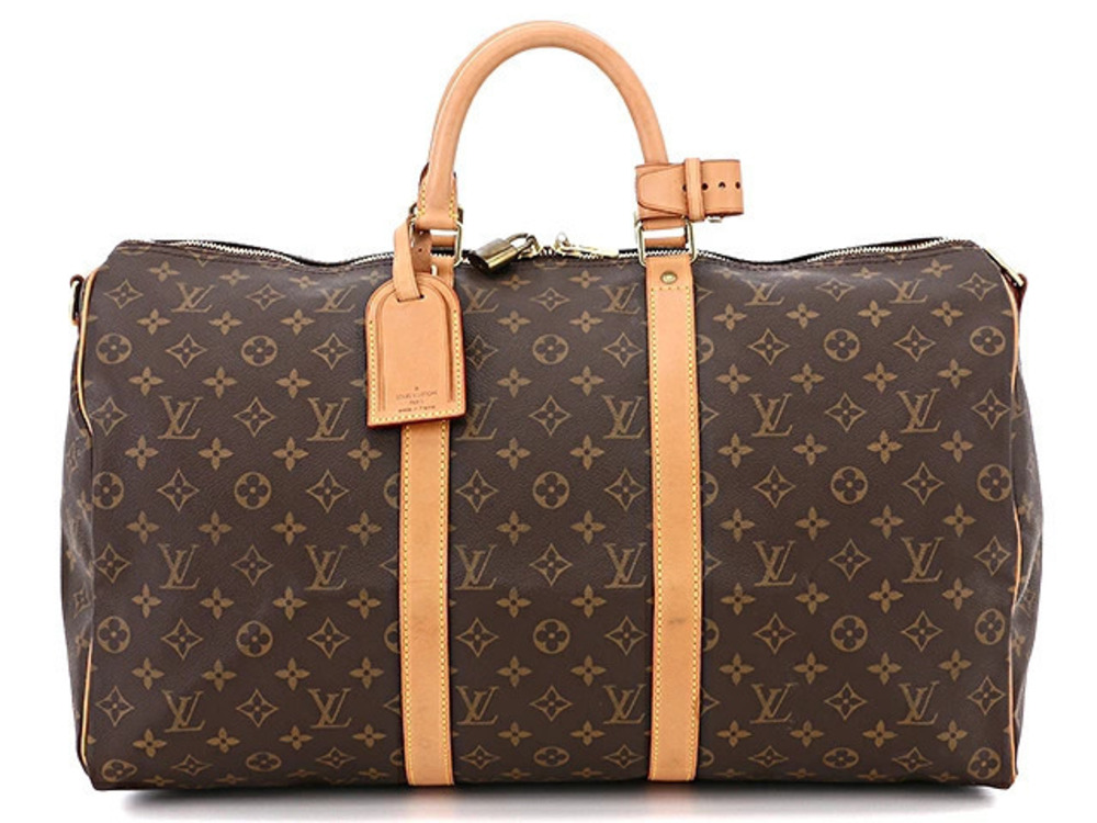 LOUIS VUITTON Keepall Monogram Boston Bag